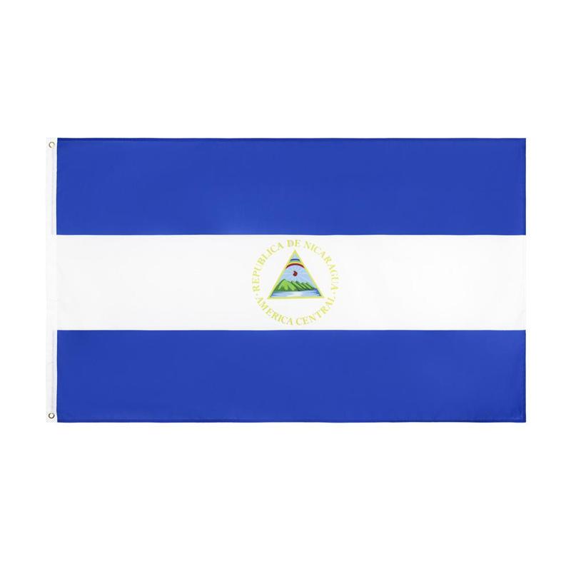 Nicaragua Flag, Unique Design Print Flag for Decoration and Activity, Festive & Party Supplies