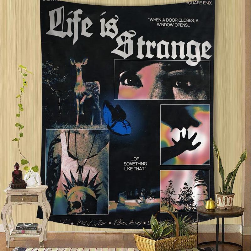 Life is Strange 2 Printed Large Wall Tapestry Hanging Tarot Hippie Wall Rugs Dorm Home Decor