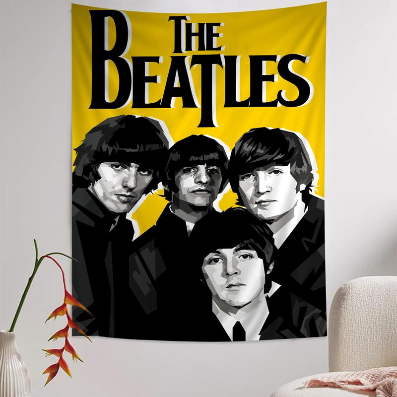 Rock B-Beatles Band Anime Tapestry Hanging Tarot Hippie Wall Rugs Dorm Wall Hanging Sheets tapestry for bedroom Decor