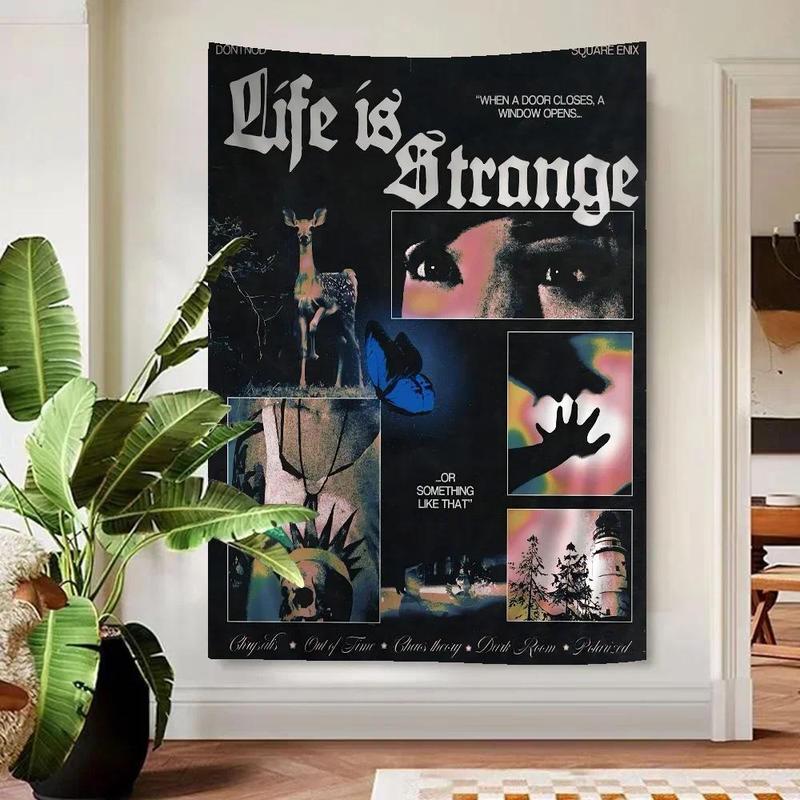 Life is Strange 2 Printed Large Wall Tapestry Hanging Tarot Hippie Wall Rugs Dorm Home Decor