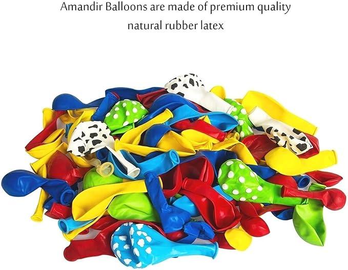 152Pcs Toy Inspired Story Balloons Arch Garland Kit, Cow Pattern Cloud Yellow Red Blue Green Confetti Latex Balloons for Kids Toy Inspired Story Theme Birthday Party Supplies Decorations Fruit Light