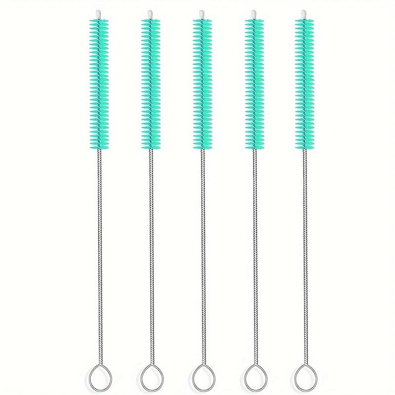 Long Straw Brush, Multifunctional Cleaning Brush for Tube Bottle Kettle Keyboard, Cleaning Supplies