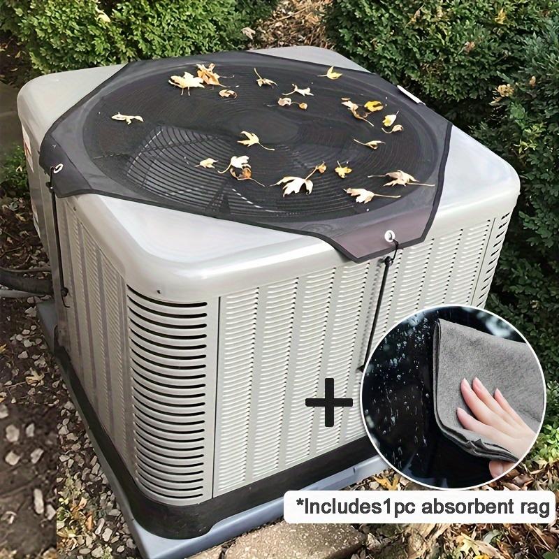 1pc Central Air Conditioner Cover for Outside Units - Top Universal Outdoor AC Cover Defender, Protective Mesh Cover for Outdoor AC Units,Includes1pc absorbent rag, christmas 2024 ornament christmas gift ideas christmas ornaments christmas decoration