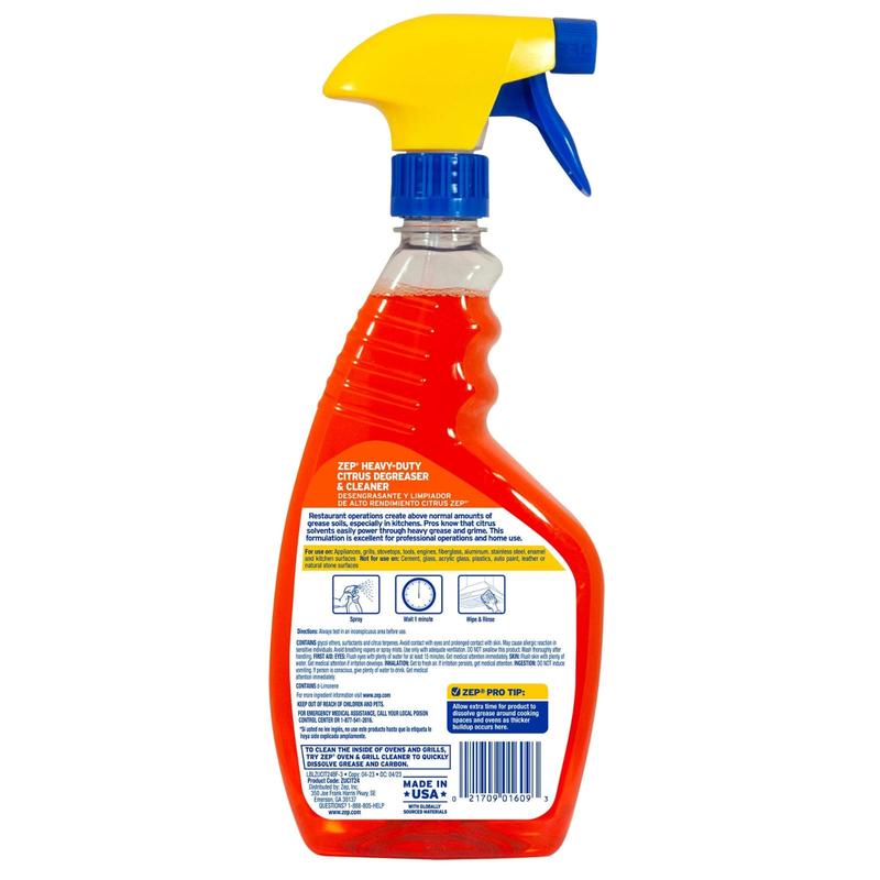 DX08 ZEP 24 oz. Heavy-Duty Citrus Degreaser Household cleaner