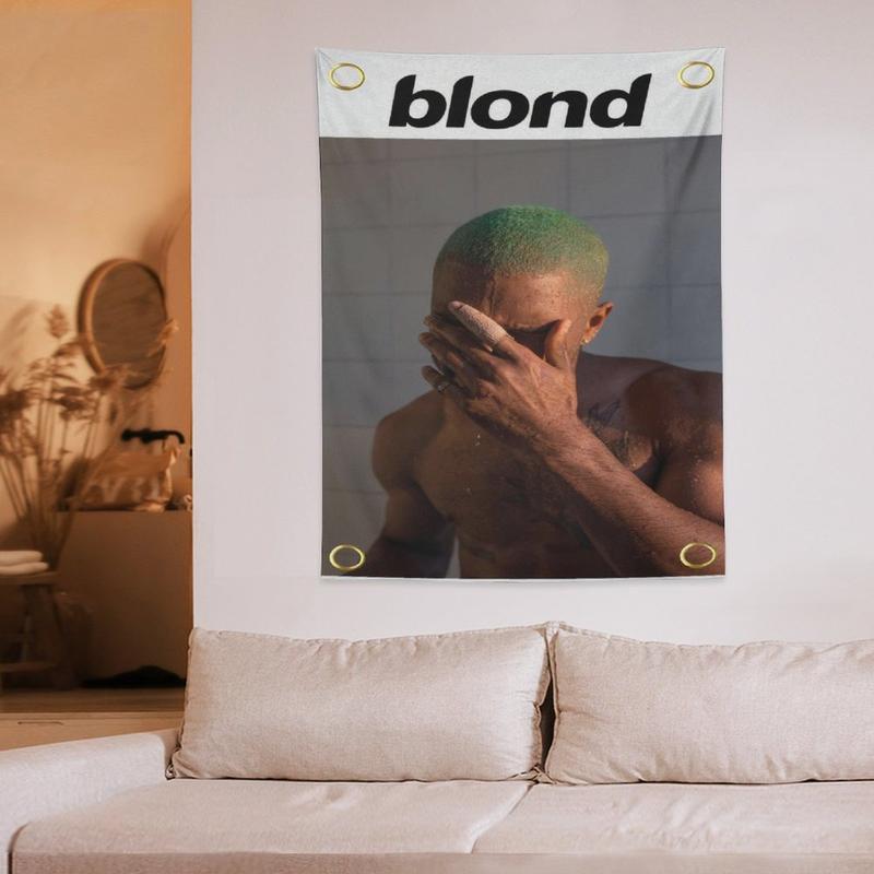 Frank Ocean Blondl Soft Hanging Tapestries - Hangable Ornaments for Creative Wall Decor - 3x5 Feet