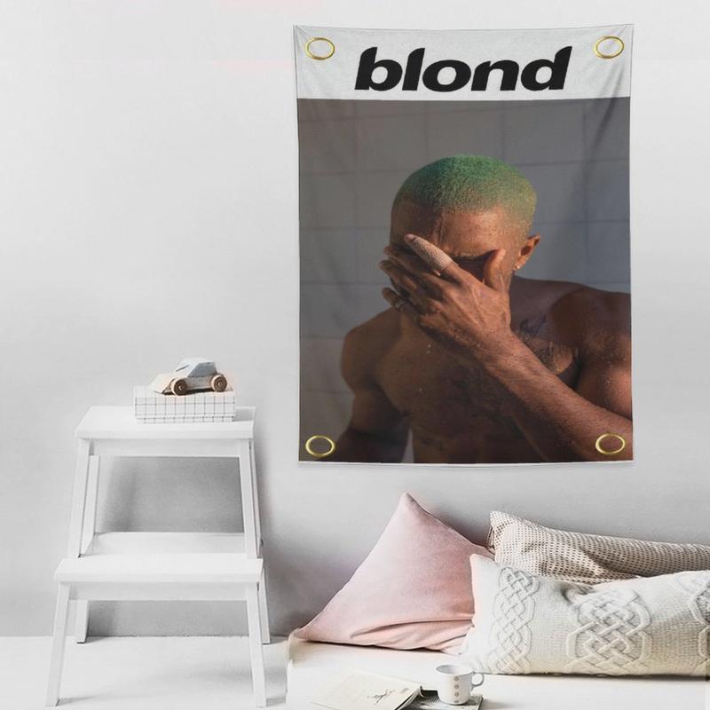 Frank Ocean Blondl Soft Hanging Tapestries - Hangable Ornaments for Creative Wall Decor - 3x5 Feet