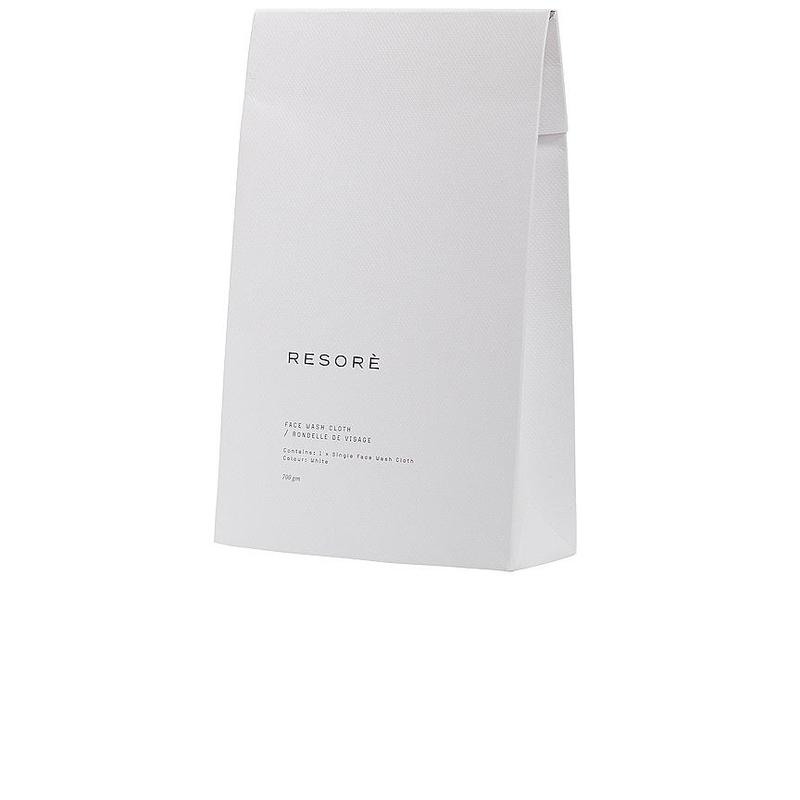 Resore Wash Cloth in White