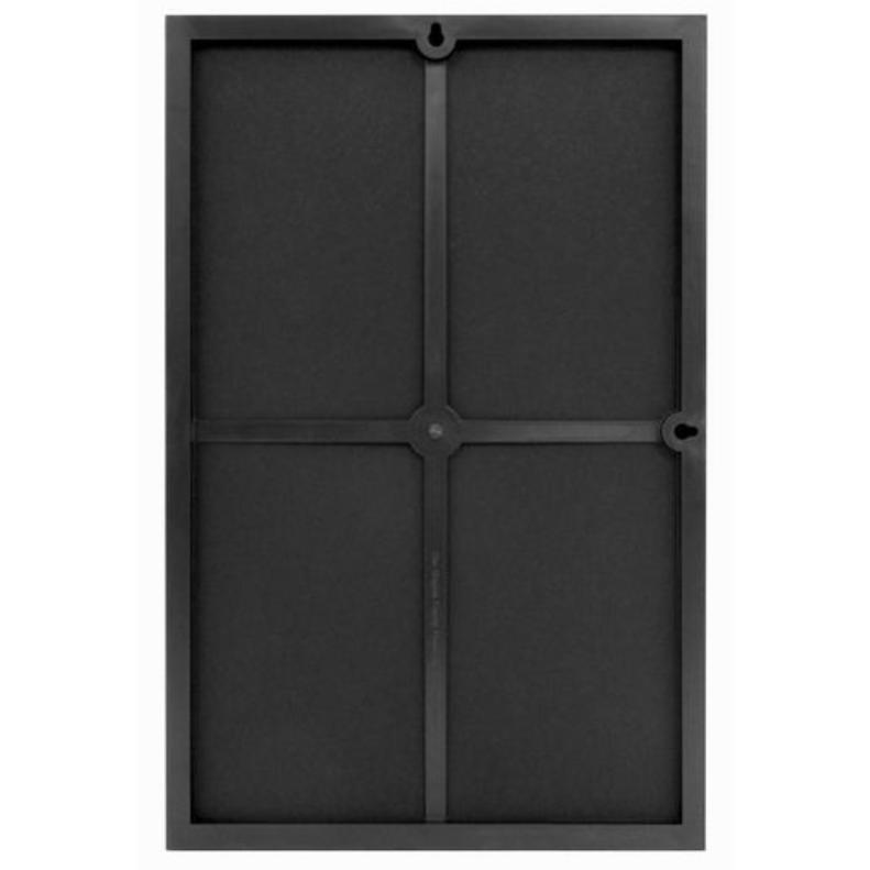 12x18 Black Front Loading Wall Picture Frame - Home Decor Photo Plastic