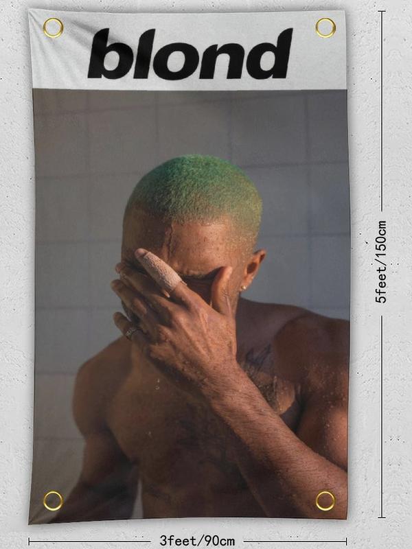 Frank Ocean Blondl Soft Hanging Tapestries - Hangable Ornaments for Creative Wall Decor - 3x5 Feet