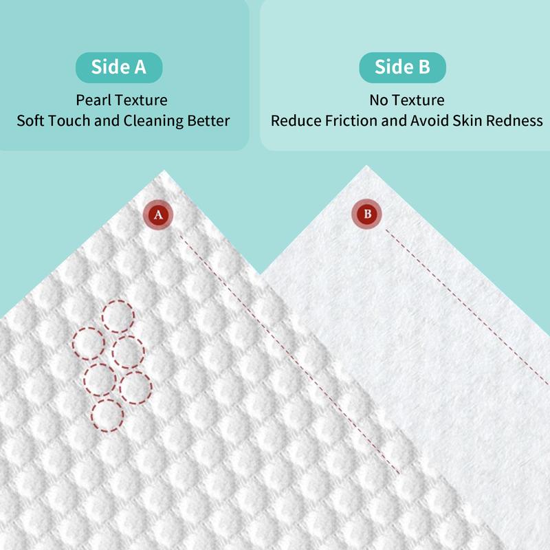 Ditoi Face Towel The Newest Pearl Texture Facial Towelette With Large Size