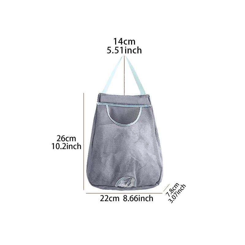 Kitchen Garbage Bag Storage Bag, 1 Count Wall Mounted Bag Holder, Kitchen Storage Organizer for Home Restaurant