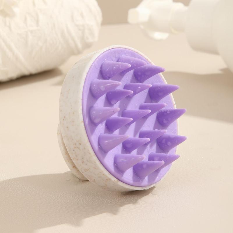 Summer Silicone Shampoo Comb, Hair Scalp Massager Brush for Shower, Multi-functional Scalp Scrubber Exfoliating Brush, Bath Massage Comb for Daily Use, Christmas Gift