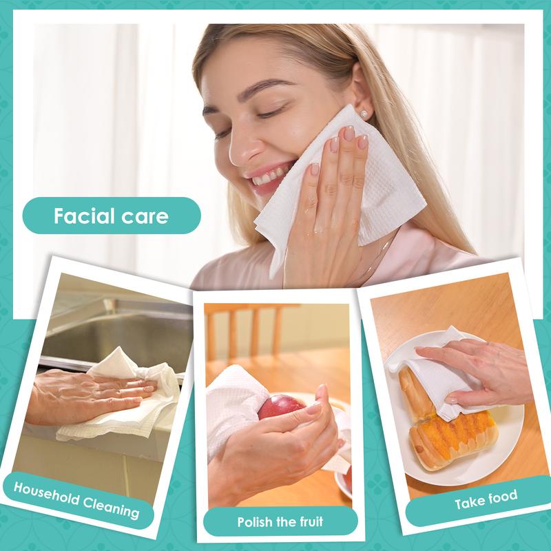 Ditoi Face Towel The Newest Pearl Texture Facial Towelette With Large Size