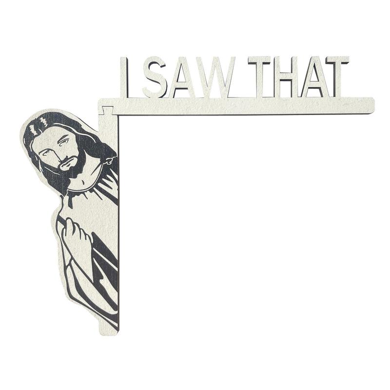 Jesus Letter Design Door Hanging Decoration, Creative Jesus Design Door Hanging Ornament, Home Decor for Living Room Bedroom